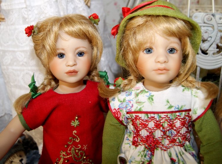 Плюшек много не бывает - маленькие принцессы от Heidi Plusczok