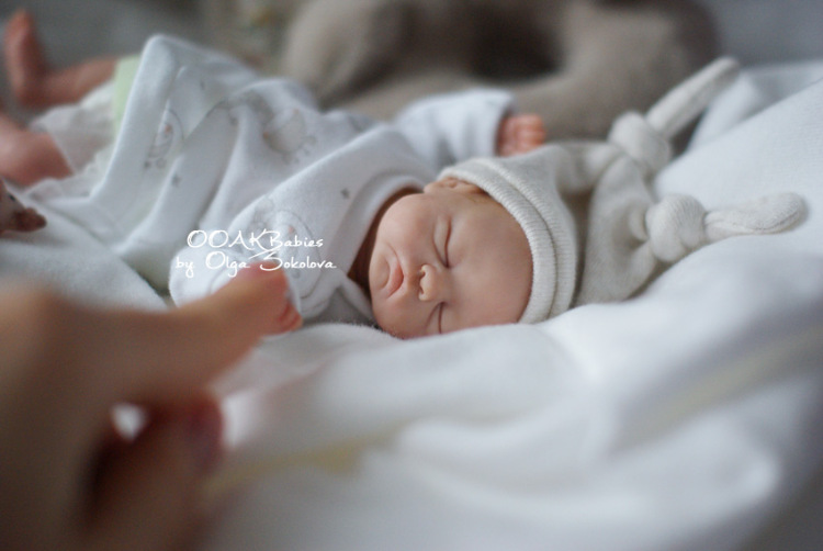 Авторские куклы Лука и Лиза. Младенцы ООАК Ольги Соколовой (фото 5)
