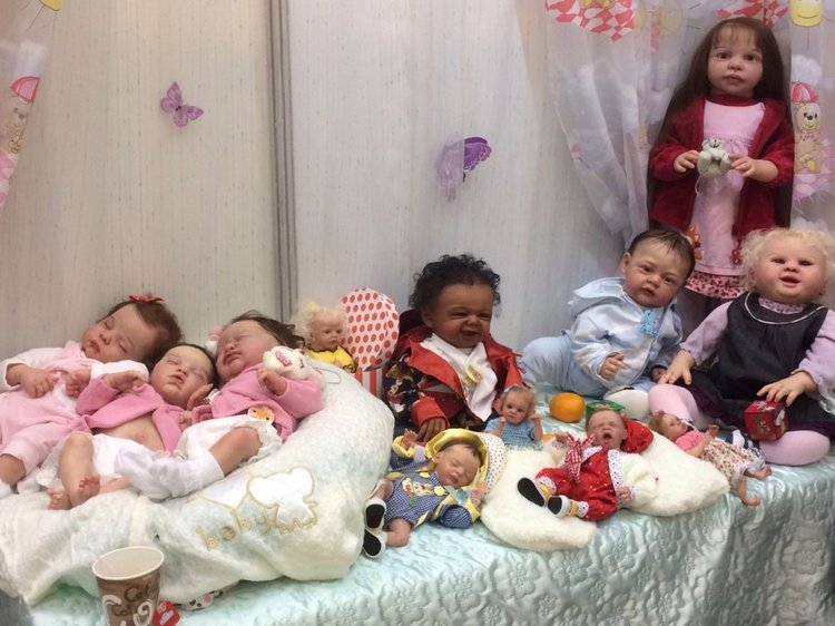 А мы приехали с выставки! Куклы реборн на выставке "Искусство куклы 2016". Фотоотчет