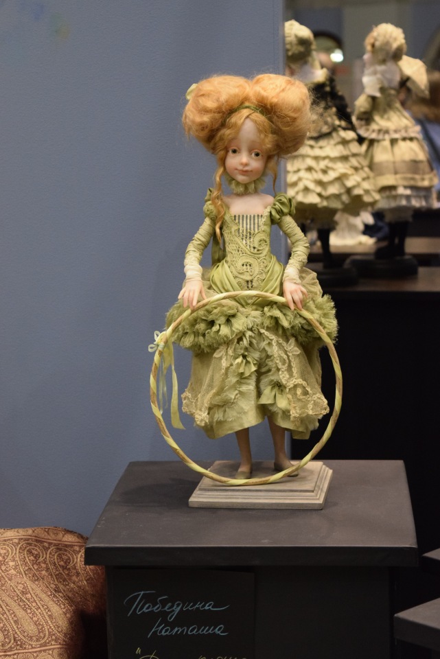 VII Московская международная выставка "Искусство Куклы". Портреты кукольной души или незримый диалог. Часть 2