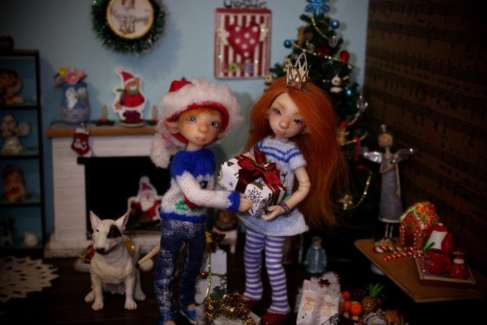 Новогодний репортаж от Фиби и Остина. BJTales by Lidia Snul