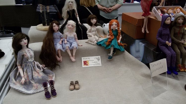 V Ежегодный Весенний Бал Авторских Кукол на Тишинке