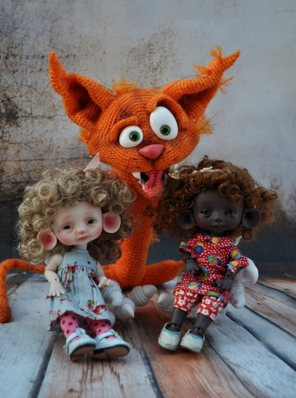 Существует ли дружба между котами и мышами? А если это мышки Никки Бритт