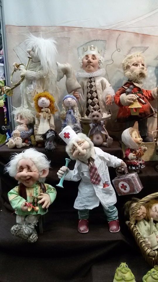 V Ежегодный Весенний Бал Авторских Кукол на Тишинке