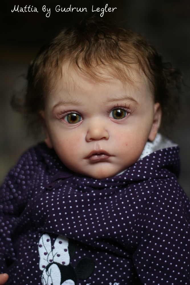 Еще раз Мышка. Mattia by Gudrun Legler. Кукла реборн Преображенской Светланы