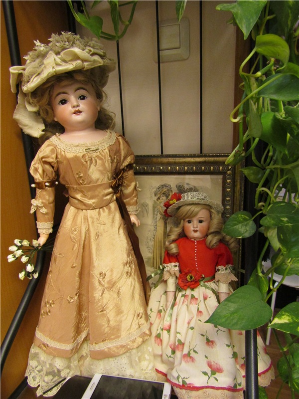 Великолепная четверка — Редкие антикварные куклы и реплики: воск