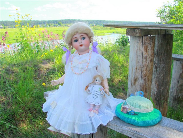 Нежный Июнь — Антикварные куклы Simon & Halbig (S&H): Симон Хальбиг (фото 9)