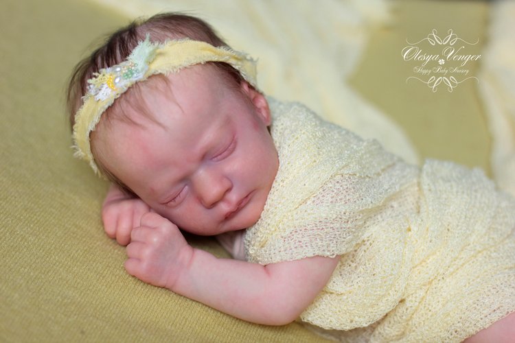 Моя кроха Эшли. Кукла реборн Олеси Венгер