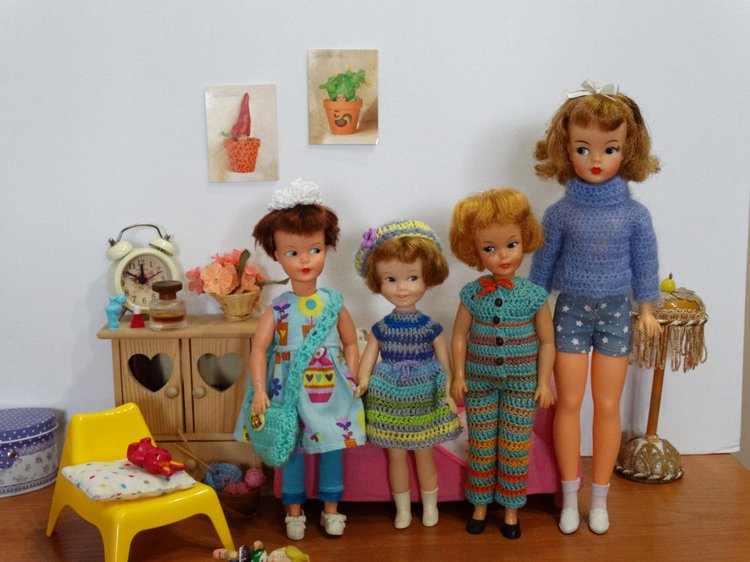 Мои винтажные радости: Penny Brite, Pepper, Tammy и Patch