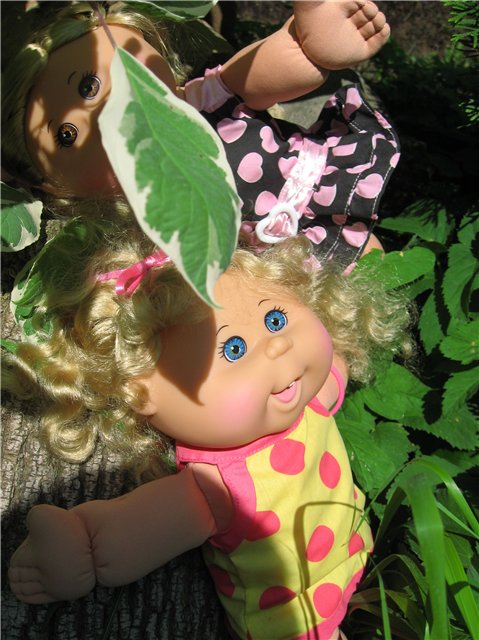 Выходной на природе — Куклы Cabbage Patch Kids (Капустки): винтаж 80