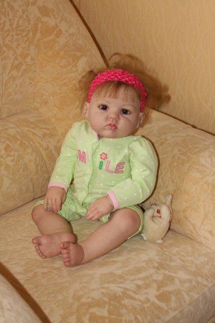 Пончик Люся - моя кукла реборн (фото 10)