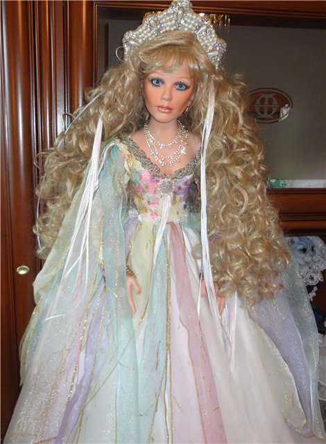 фарфоровая кукла от Донны Руберт и Русти