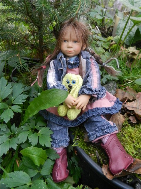 Мои крохотульки на природе. Клубные куколки от Аннет Химштед