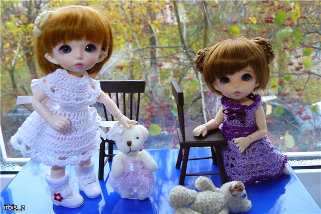 О чем шептала кошка или наши переодевалочки. PukiFee Ante Ариэтти, PukiFee Bonnie Ариэль