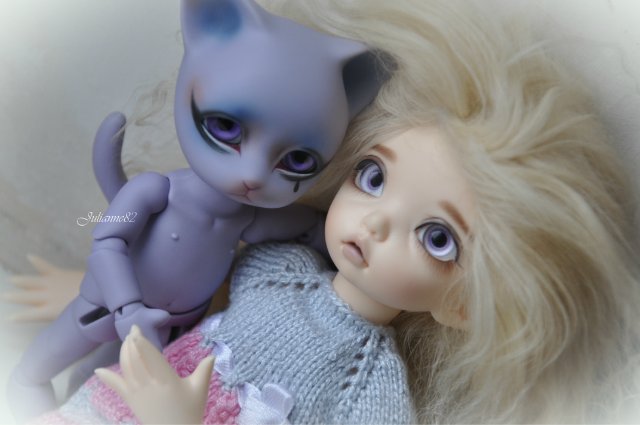 Фиолетовое настроение — Коллекции кукол BJD (БЖД): фото витрин