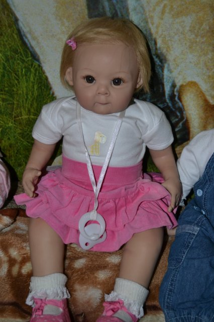 Наконец она приехала - моя рыбка Поньо! Baby Girl Doll Bonnie Chyle (фото 2)