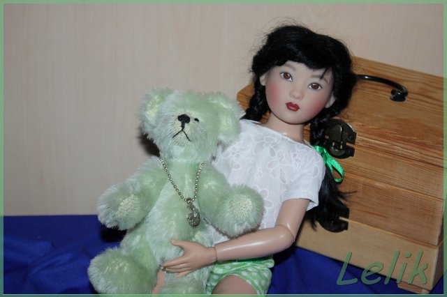 Фисташковое мороженное, или новый наряд для Саффи от Helen Kish