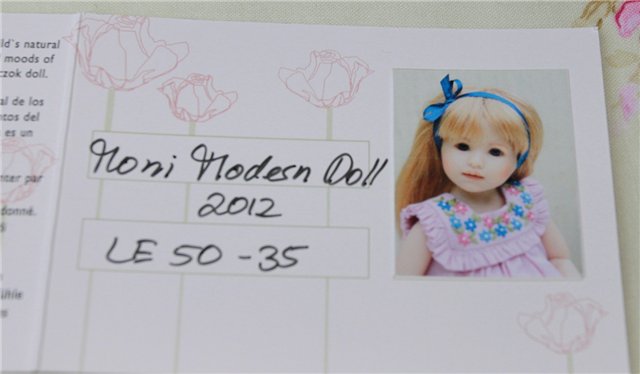 Мони от Heidi Plusczok — Куклы Heidi Plusczok (Хайди/Хейди Плюсчок) — фото (фото 5)