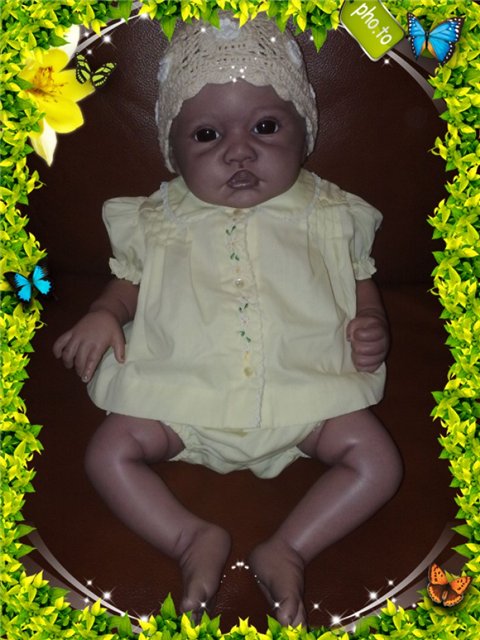 Куколка реборн мулаточка | Бэйбики Куколка реборн мулаточка — Куклы Реборн (Reborn): домашние фото (фото 3)