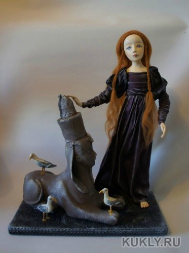 "Маленькое счастье, сделанное с большой любовью". Авторские куклы Ольги Коробовой (фото 8)