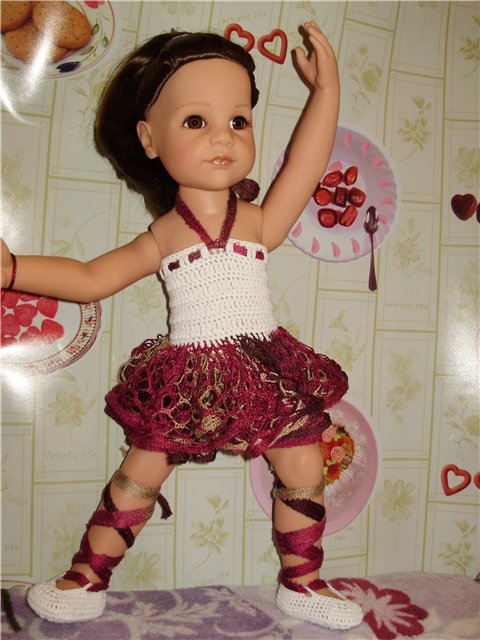 А у нас балетный класс! Одежда для Готц (фото 6)