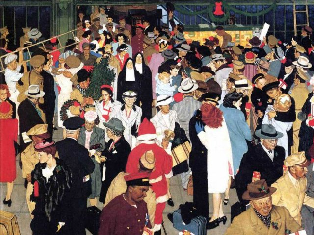 Марк Твен американской живописи. Лиричная и живая старая Америка Нормана Роквелла