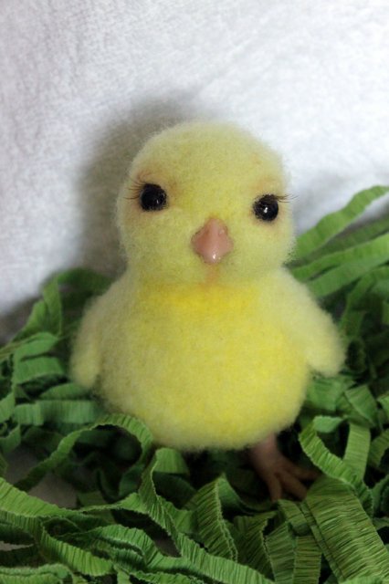 Моя кошечка валянием из шерсти готова