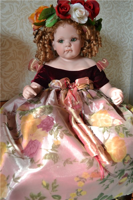 Мои первые куклы от Файзах Спанос - Молитва, Ангел и Чайная Роза