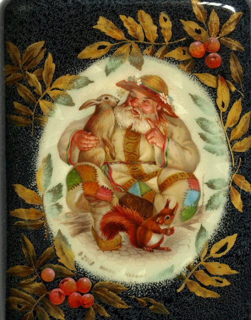 Усмотри тропинку в сказку или Здесь русский дух, здесь Русью пахнет. Федоскинская лаковая миниатюра