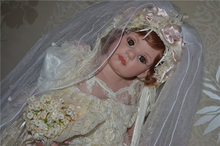 Невеста, ты прекрасней всех... Кукла Fayzah Spanos
