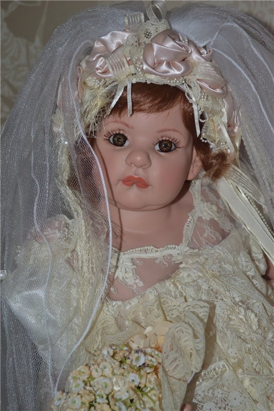 Невеста, ты прекрасней всех... Кукла Fayzah Spanos