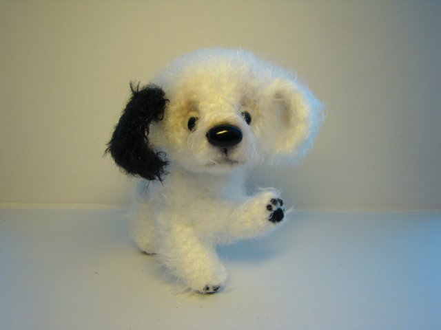 Новый щенок, авторские игрушка своими руками (фото 4)