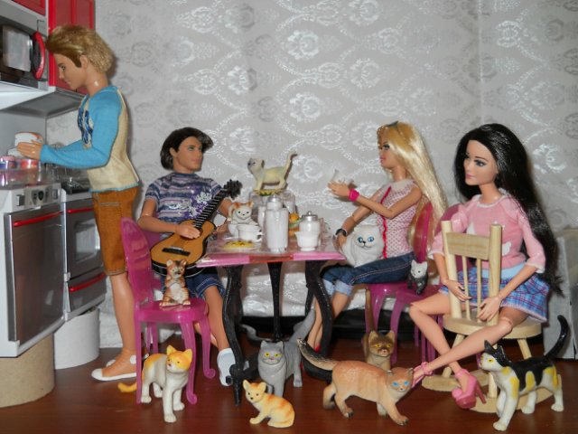 Барби Fashionistas, Style Glamour Luxury Fashion 2014, Life In The Dreamhouse и их женихи