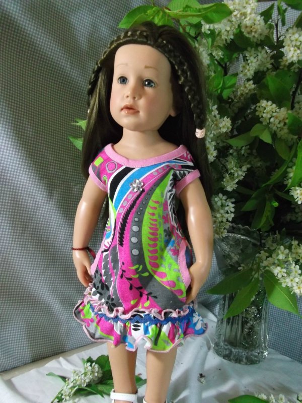 Трикотаж бывает разным. Наряды для кукол Готц