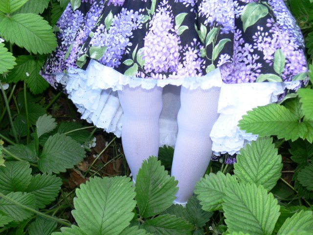 Как мы с Тиффани гуляли у мамы. Lee Middleton doll