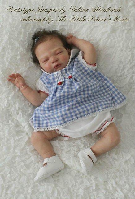 Прекрасная спящая белоснежка Прототип молда Juniper kit by Sabine Altenkirch (фото 7)