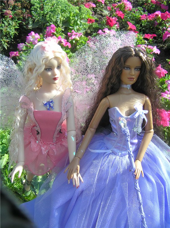 Фея и Принцесса на прогулке (Куклы Tonner Cami&Jonquil)