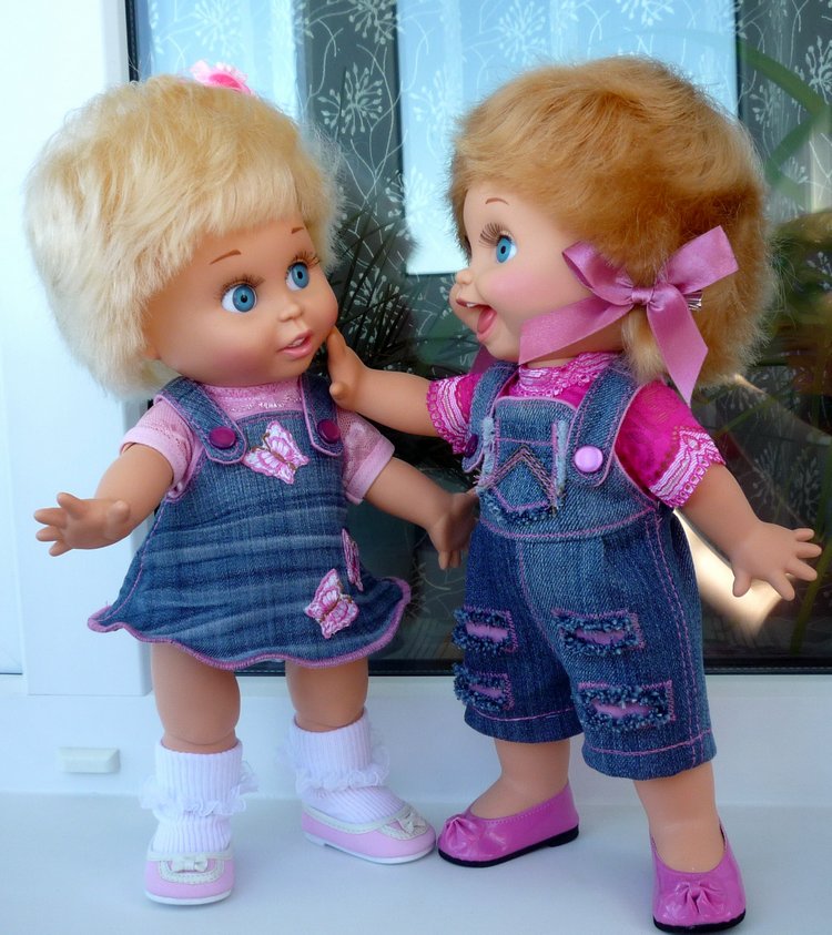 Показ мод №2 для кукол Galoob Baby Face