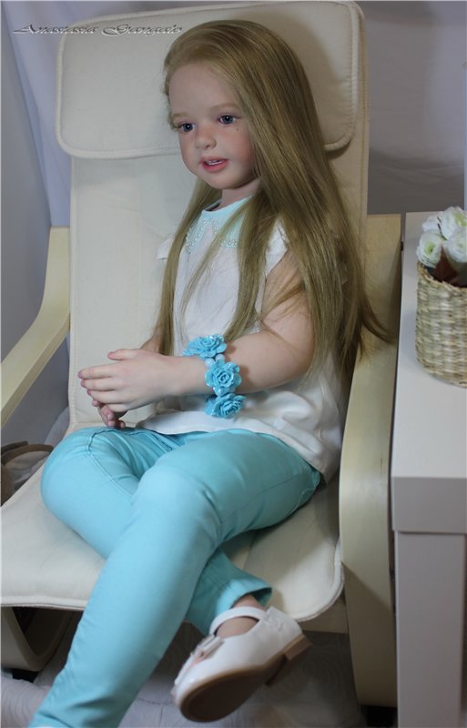 Святослава. Мой светлый ангел. Кукла реборн Анастасии Гангало