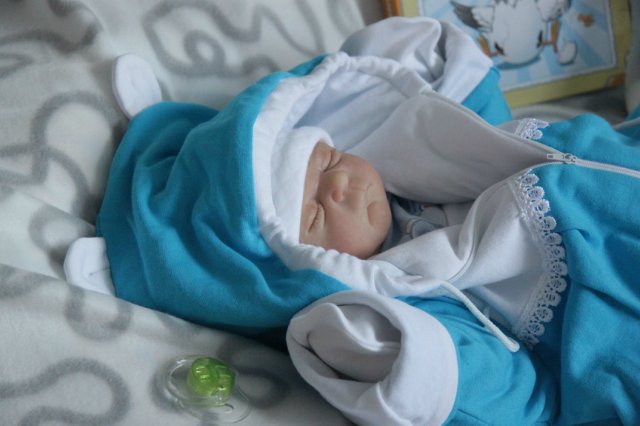 Жульенчик... Малыш реборн Виктории Вишни