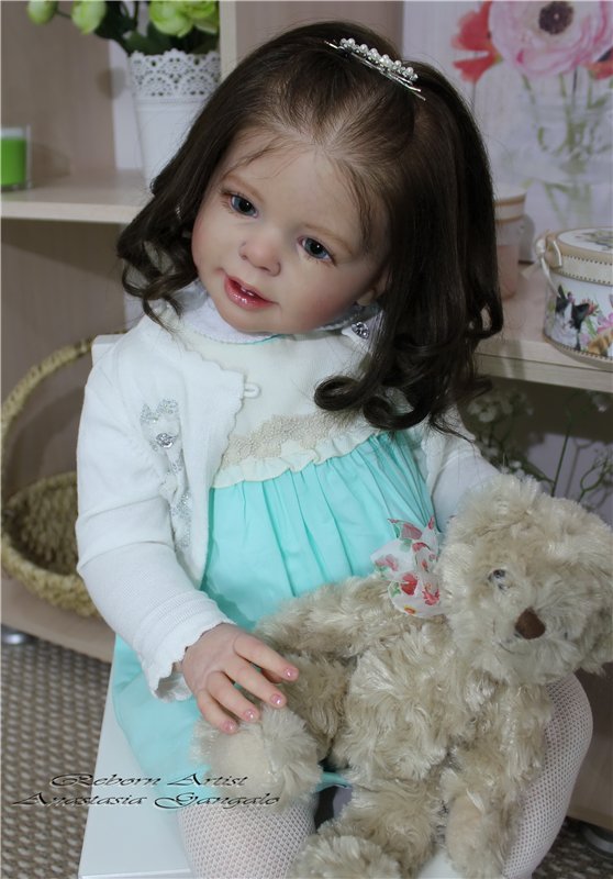 Миланочка!Кукла реборн Анастасии Гангало