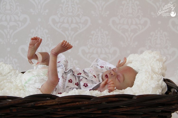 Моя маленькая ягодка Яна. Кукла реборн Наталии Сомовой