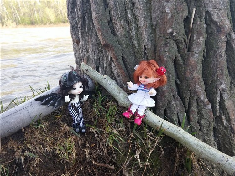 Поездка за подснежниками. Или просто Корппи | Бэйбики Поездка за подснежниками. Или просто Корппи