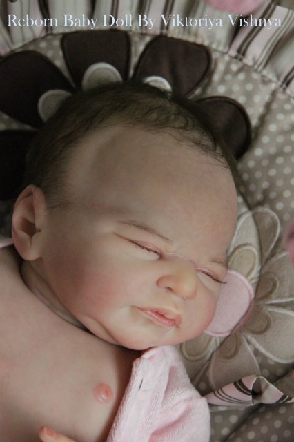 Наконец... представляю вам мою куколку... Реборн Виктории Вишни