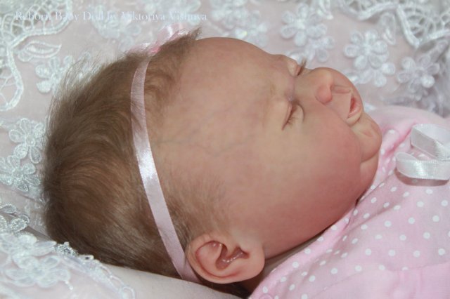 Крохотулька Angeli от Elisa Marx. Куколка реборн Виктории Вишни (фото 3)