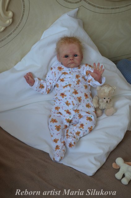 Малыш реборн Кирюшка - печенюшка