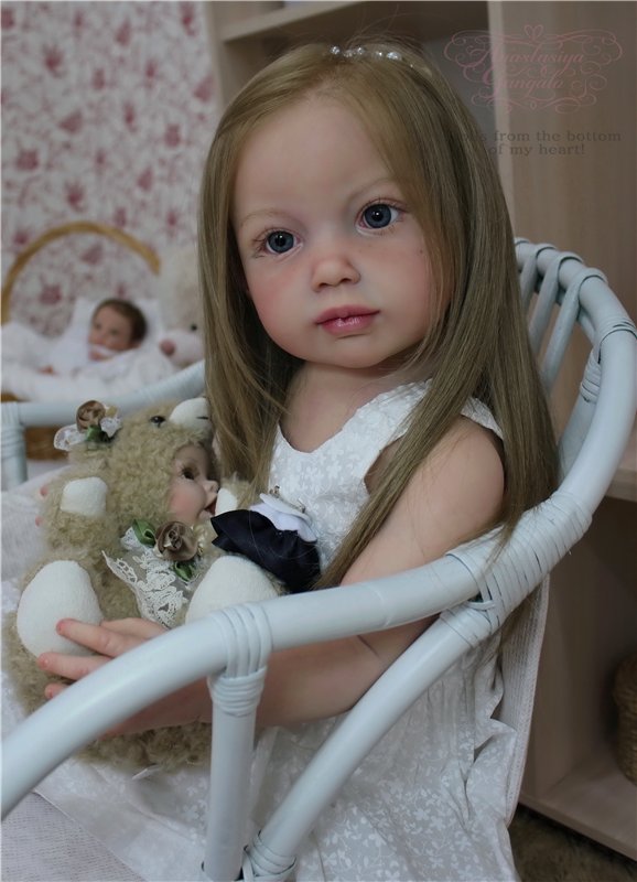 Ласковая Лиза. Кукла реборн Анастасии Гангало