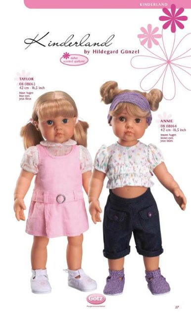 Gotz Little Kidz 36 см — Куклы Gotz (Готц): Ханна (фото 4)