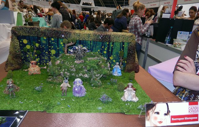 XI Международный Салон кукол на Тишинке в Москве 2015. То, что увидел мой фотоаппарат... Фотоотчет