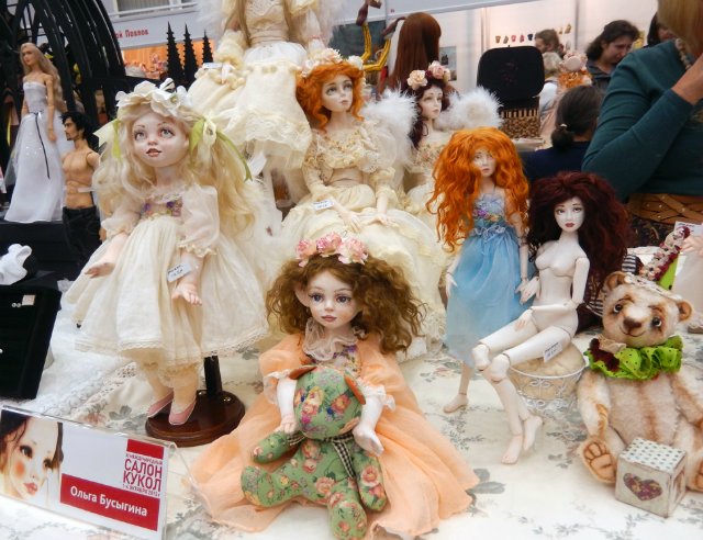 XI Международный Салон кукол на Тишинке в Москве 2015. То, что увидел мой фотоаппарат... Фотоотчет